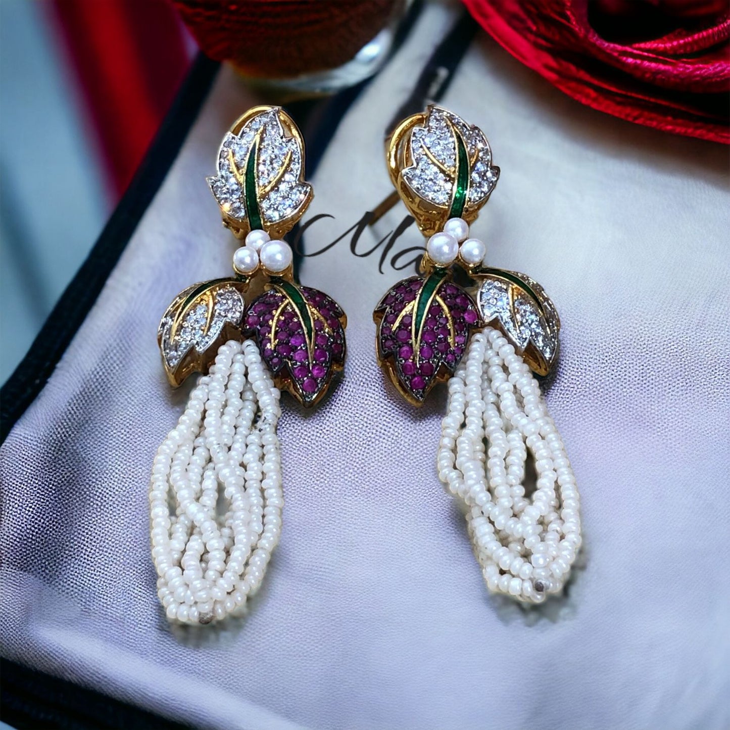 Chandi Gold-Plated Earring