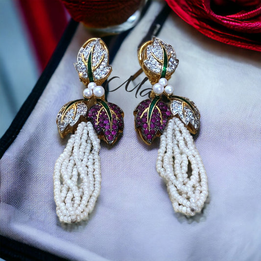 Chandi Gold-Plated Earring