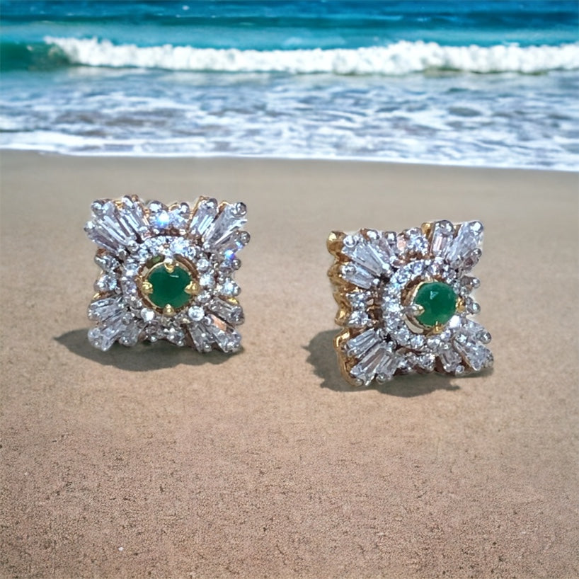 Emerald Glory Earring