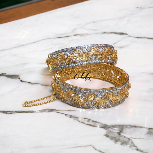 Chandi Gold-Plated Bangles