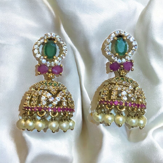 Gem-fusion jhumki