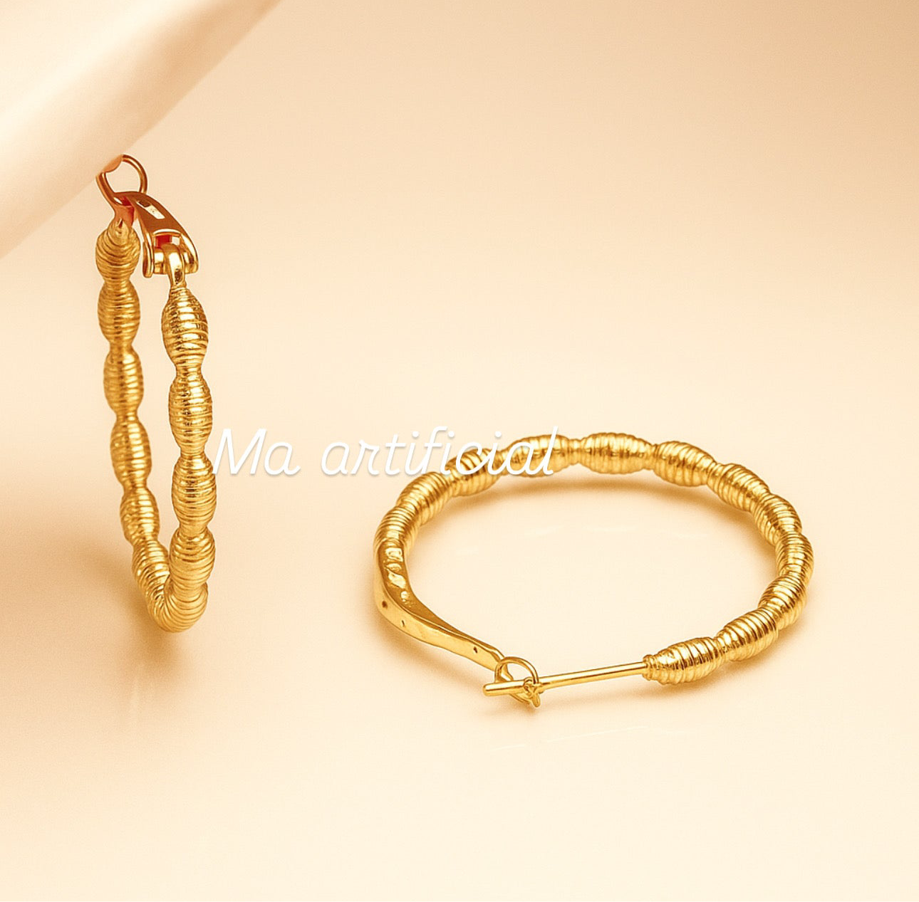 Golden hoops