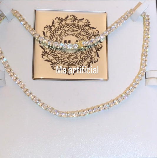 Zircon necklace