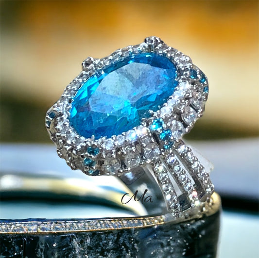 Aqua Oasis Ring