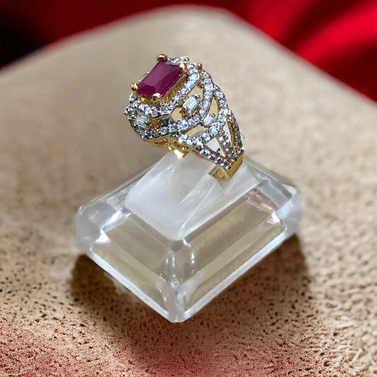 Ruby Radiance Ring