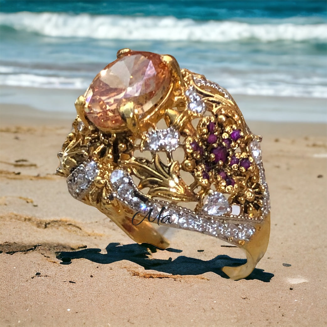 Sand Sparkle Ring