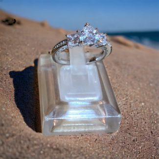 Silver Ring Engagement